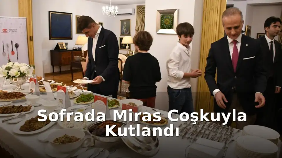 Emine Erdoğan'ın himayesinde Türk Mutfağı Tiran'da Yankı Buldu