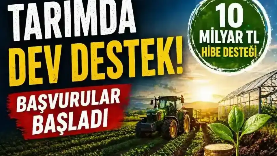 10 Milyar TL Bütçeli 2026 Yılı Kırsal Kalkınma Destekleri Açıldı